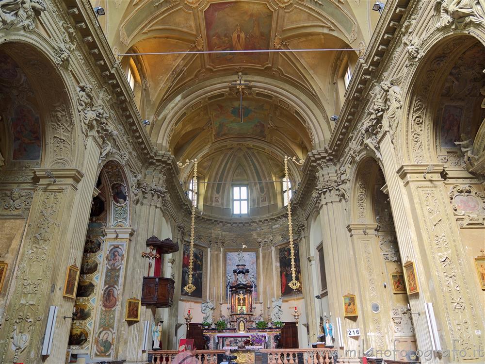 Milan (Italy) - Nave of the Church of Santa Maria Assunta al Vigentino